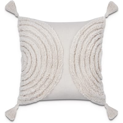 Kussensloop Chino crème 45x45 cm