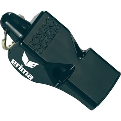Erima Classic Fox 40 Scheidsrechtersfluit - Zwart | Maat: UNI
