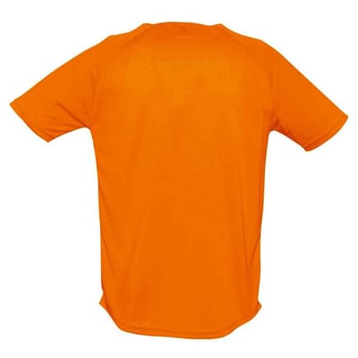 SOLS Heren Sportief Raglan T-shirt (Oranje)