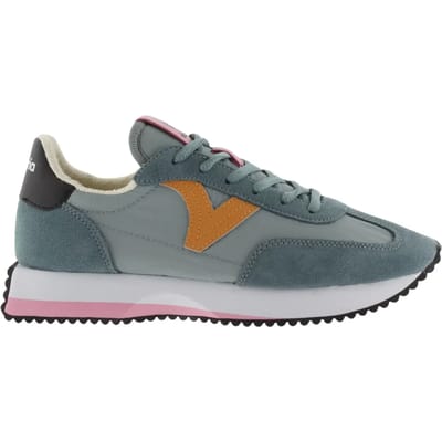 Damestrainers Victoria Cosmos Nylon Soft & Piezas Serraje & Suela Dentada