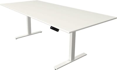 Zit sta bureau Move-3 wit 225x100cm elektrisch verstelbaar