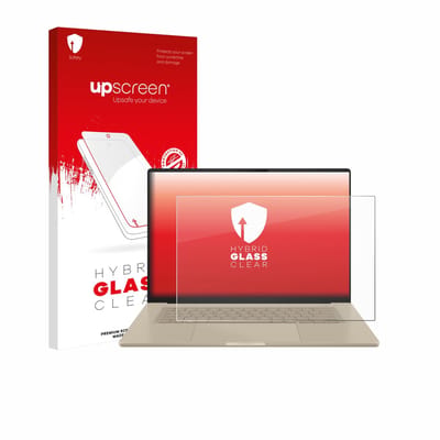 upscreen - Screenprotector voor ASUS ZenBook A16 UX3607 - Folie Beschermfolie Beschermglas transparant