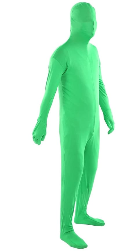 Dailygoods- Bodysuit Groen - Unisex Kostuum - Spandex Stretch - Lichtgewicht - Ademend - Verborgen Ritssluiting - Zentai