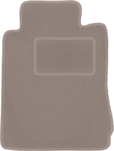 Beige bestuurdersmat voor: Mercedes E W210 sedan, stationwagen (1995-2003)