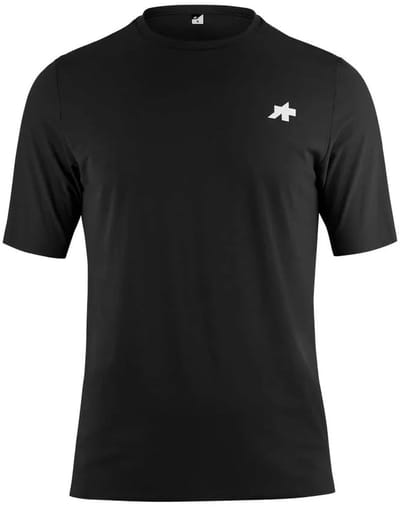 Assos Post Ride T5 T-shirt Met Korte Mouwen Zwart M Man