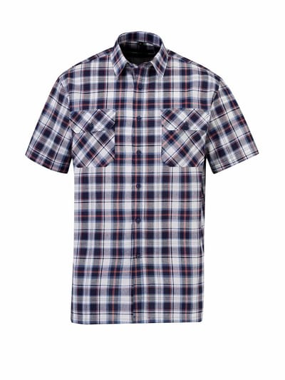 STØRVIK Farsund Katoenen Werkhemd Heren - Houthakkersblouse - Maat M - Blauw