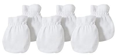Krasvrije Wanten voor Babyjongens - Set van 3 van 100% Biologisch Katoen