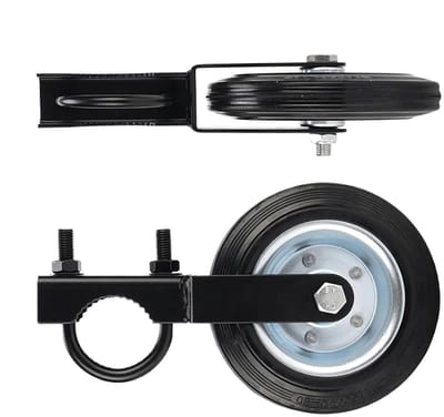 Deurwiel Metaal - Poortrol - Veilige Toegang - Waterdicht Sterk - 25 cm - Zwart