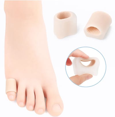 Kleine Teen Spreider I Teenspreider I Kleine Teen Beschermer I Teencorrector I Anti Slip Design I 1 Paar