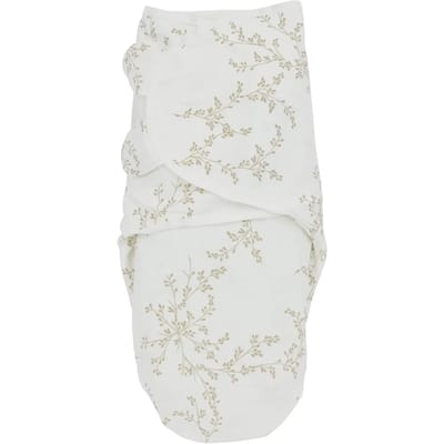 Meyco Baby Branches swaddlemeyco inbakerdoek - sand - 0-3 maanden - 1.0 TOG