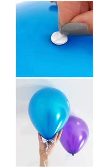 Ballonstickers - Ballon bevestiging stickers - Ballon plakkers - Ballonnen ophangen aan het plafond of muur - 100 stuks - Ballonnen ophangen - CHPN