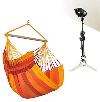 Hangstoel van biologisch katoen met multifunctionele bevestiging - Comfort-size