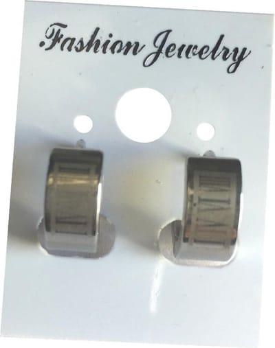 Fako Bijoux® - Oorbellen - Oorringen - Stainless Steel - Roman