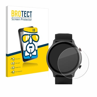 Screenprotector voor Hama Fit Watch 6910 Beschermglas transparant