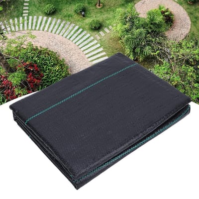 Tissu de contrôle des mauvaises herbes pour jardin Tissu de sol de jardin Anti-mauvaises herbes Housse de sol de jardin agricole(1*10m)