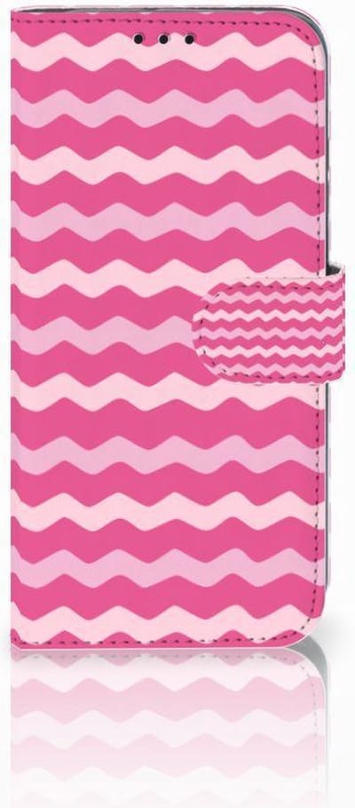 Honor 10 Lite Telefoon Hoesje Waves Pink