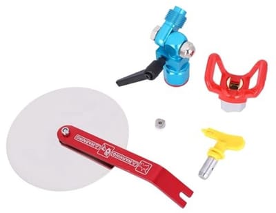 Dailygoods- Verfspuit 5000 psi - Professionele Airless Verfspuit - Verfspuitpistool - Verstelbaar Mondstuk - Sproeibegeleiding 34,5 MPa - Makkelijk te gebruiken - Verfspuitmachine