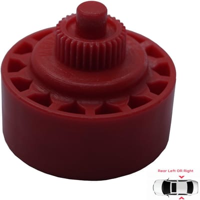 BWR5265 Handmatige achterruitheffer binnentandwiel voor VW Golf 4 Bora Polo Buitendiameter: 44,20 mm, tandwieldiameter:17,60 mm