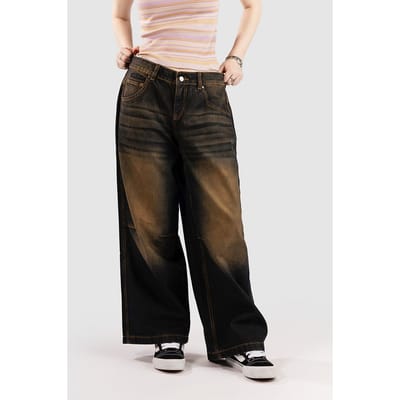 Empyre Mid Rise Extent Jeans bruin
