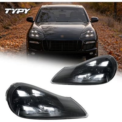 CTYPY koplampen voor 2007-2010 Porsche Cayenne 957, LED PDLS Matrix, DRL, autoaccessoires, plug-and-play