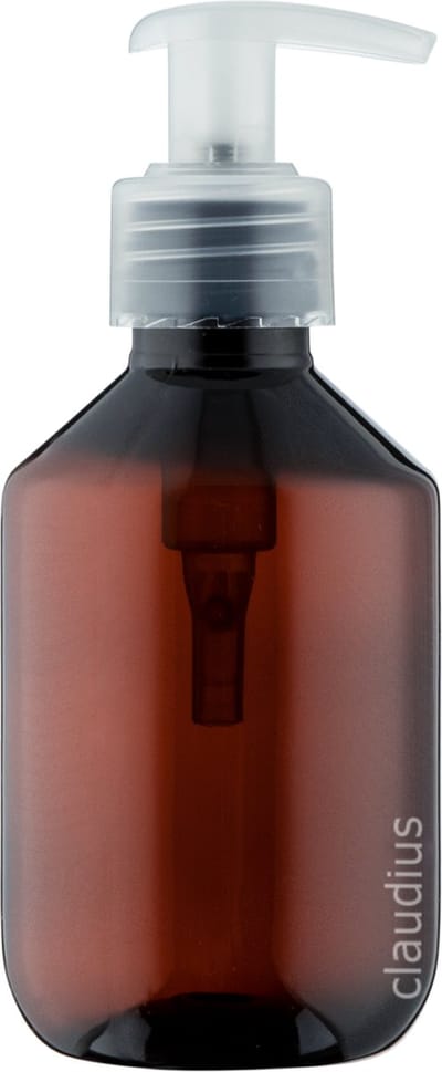 Lege Plastic Fles 250 ml PET Amber bruin - met transparante pomp - set van 10 stuks- Navulbaar - Leeg