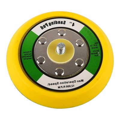 Sanding Disc Backing Pad 100mm met Haak en Lussysteem, M8 Draad, Polijstpads voor Orbitalen Schuurmachines, Verpakking van 1