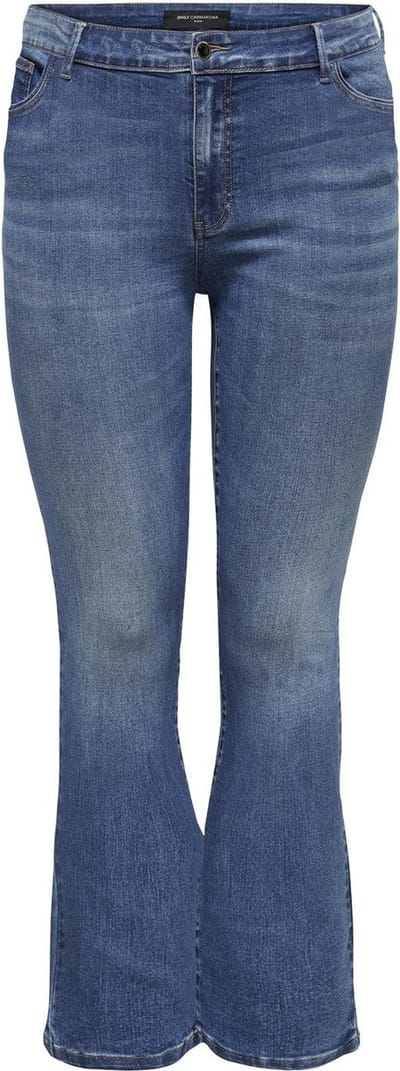ONLY CARMAKOMA - CARSALLY REG FLARED DNM BJ114-3 NOOS Dames Jeans