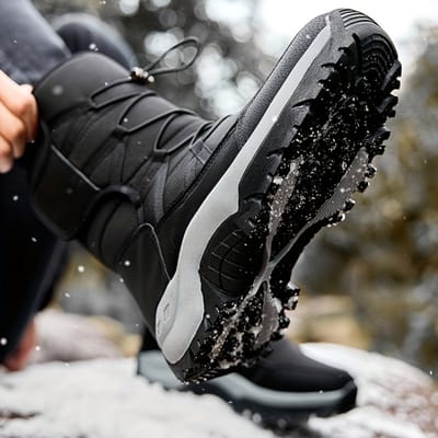 Livano Sneeuwschoenen - Snowboots - Sneeuwboots - Heren - Wintersport - Ski - Ski Gadgets - EU41 - Grijs