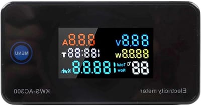 Slimme Meter 100A AC50300V met LCD Vertoning voor Controle van Elektromacht, Vochtigheid en Temperatuur