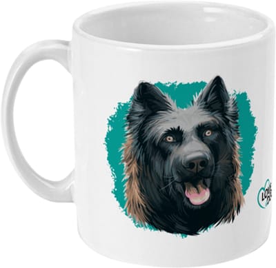 Mok Love Dogs Dutch Shepherd - Hollandse Herder, 325ml