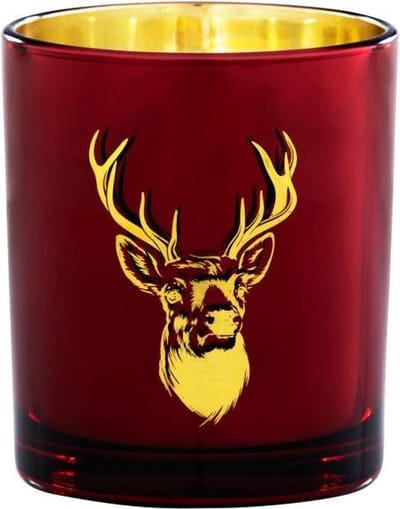 Ted Sparks - Geurkaars Demi - 60 Branduren - 1 Lont - Luxe Verpakking - Spiced Orange & Clove