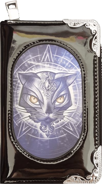 Alchemy 3D portemonnee Star of Allouros - Mystieke kat - (bxhxd) ca. 15cm x 9cm x 2,5cm