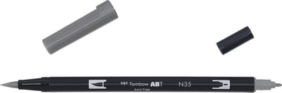 Tombow Brush pen - ABT N35 - Dual Brush pen - Cool gray 12 - Grijs