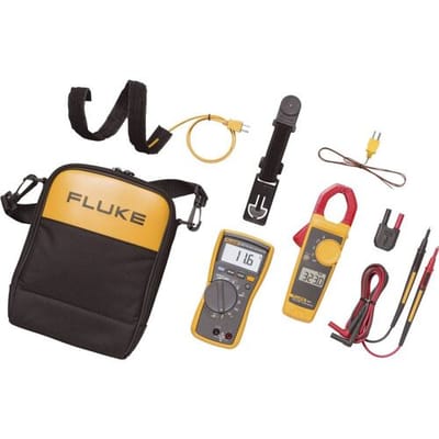 Fluke 116/323 Multimeter, Stroomtang Digitaal LoZ CAT III 600 V Weergave (counts): 6000