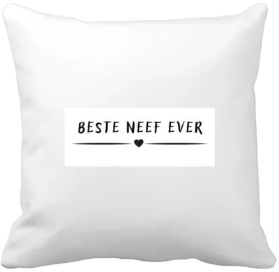 Akyol - beste neef ever Kussen hoes - Neef - cousin - leuk cadeau voor je neef - 40 bij 40 cm