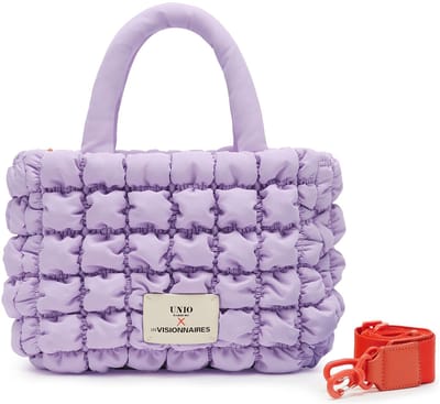Unio Hamburg x Les Visionnaires handtas schoudertas Bubble Unio Cortina Lilac paars