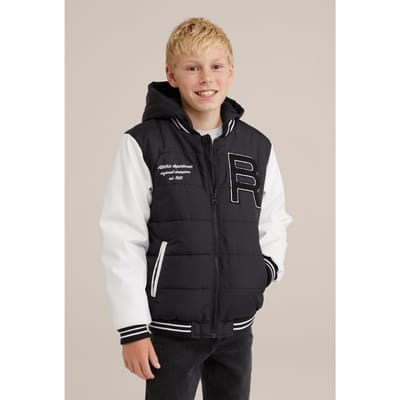 We Fashion Jacket Midlong Black Maat: 92 | Jassen Outlet | Unisex | Zwart
