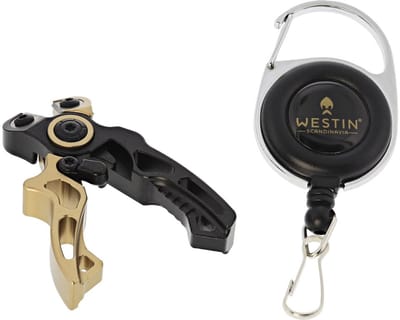 Westin MIcro Line Cutter + Pin on reel