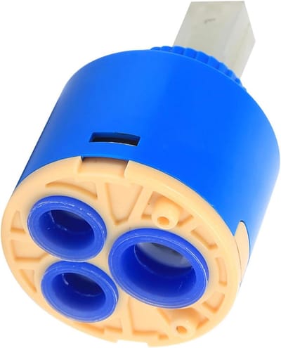 Keramische kraan cartridge 35/40mm - vervanging enkele handvat keuken wastafel - douchekraan onderdeel met waterbesparing