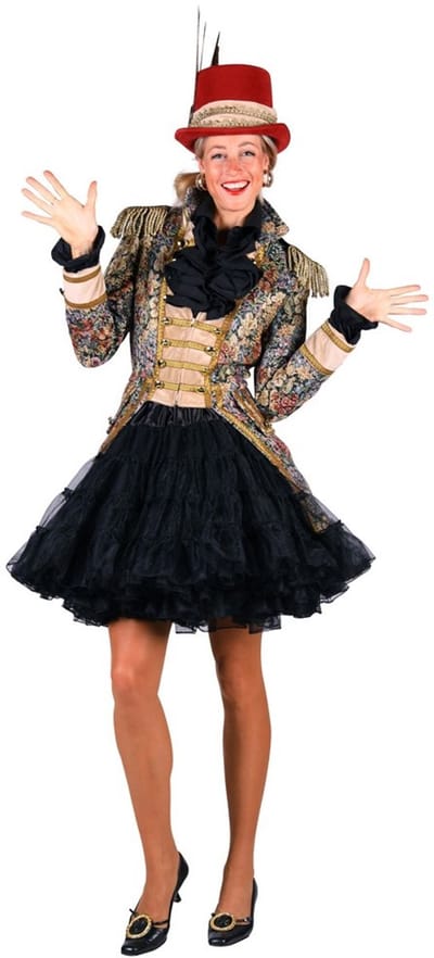 Carnavalsjas Distinguished Dame - Maat XS