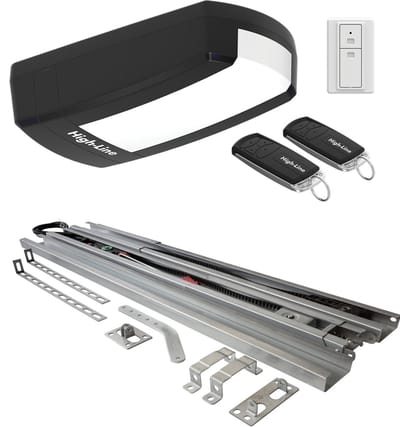 High-Line LM 10 Garagepoortaandrijving met rail tot deurhoogte van 2150mm