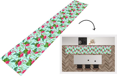 Keukenloper - Loper keuken - Flamingo - Jungle - Tropisch - Dieren - Patroon - 300x50 cm - Keukenloper vinyl