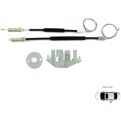BWR5434 Raammechanisme Reparatiekit Achterdeur Links voor Peugeot 406 8B 8E/F 1995-2004 4/5 Deurs 0130821925