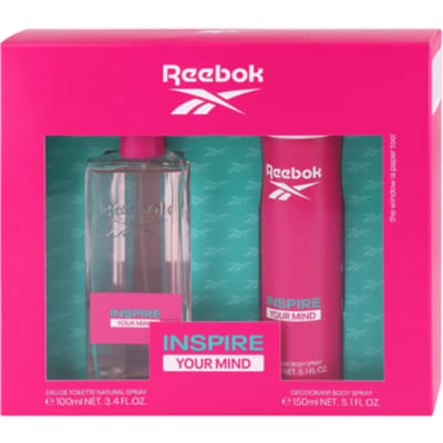 Reebok - Inspire Your Mind Cadeauset - Eau de Toilette 100 ml + Deodorant 150 ml