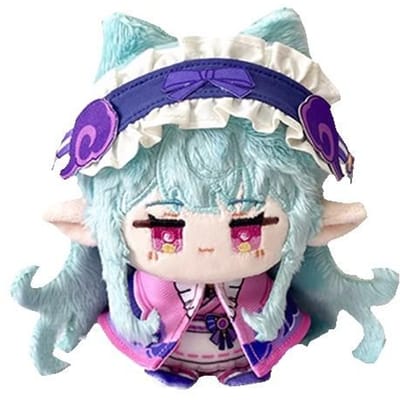 12Cm Yumemizuki Mizuki Hangers Poppen Mini Zacht Pluche Genshin Impact Pluche Speelgoed Sleutelhanger Poppen Tas Hanger Fans Vakantiecadeau 12cm
