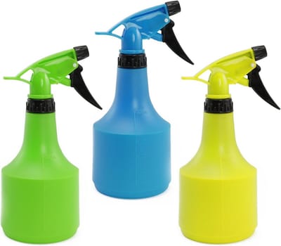 Set van 3 Plantenspuiten 0,5L - Verstelbare Vernevelaar voor Binnen- en Buitenplanten