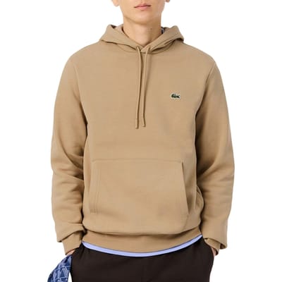 Lacoste Bio Cotton Fleece Hoodie Heren - Maat XL