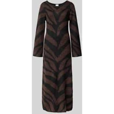 Midi-jurk in gebreide look, model 'Dasila'