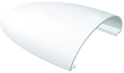 Nuova Rade Ventilatieklep Met Schelpvorm Wit