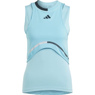 adidas Match Pro Tanktop Dames-Lichtblauw,Veelkleurig